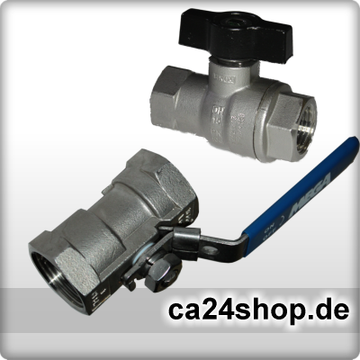 Edelstahlkugelhähne