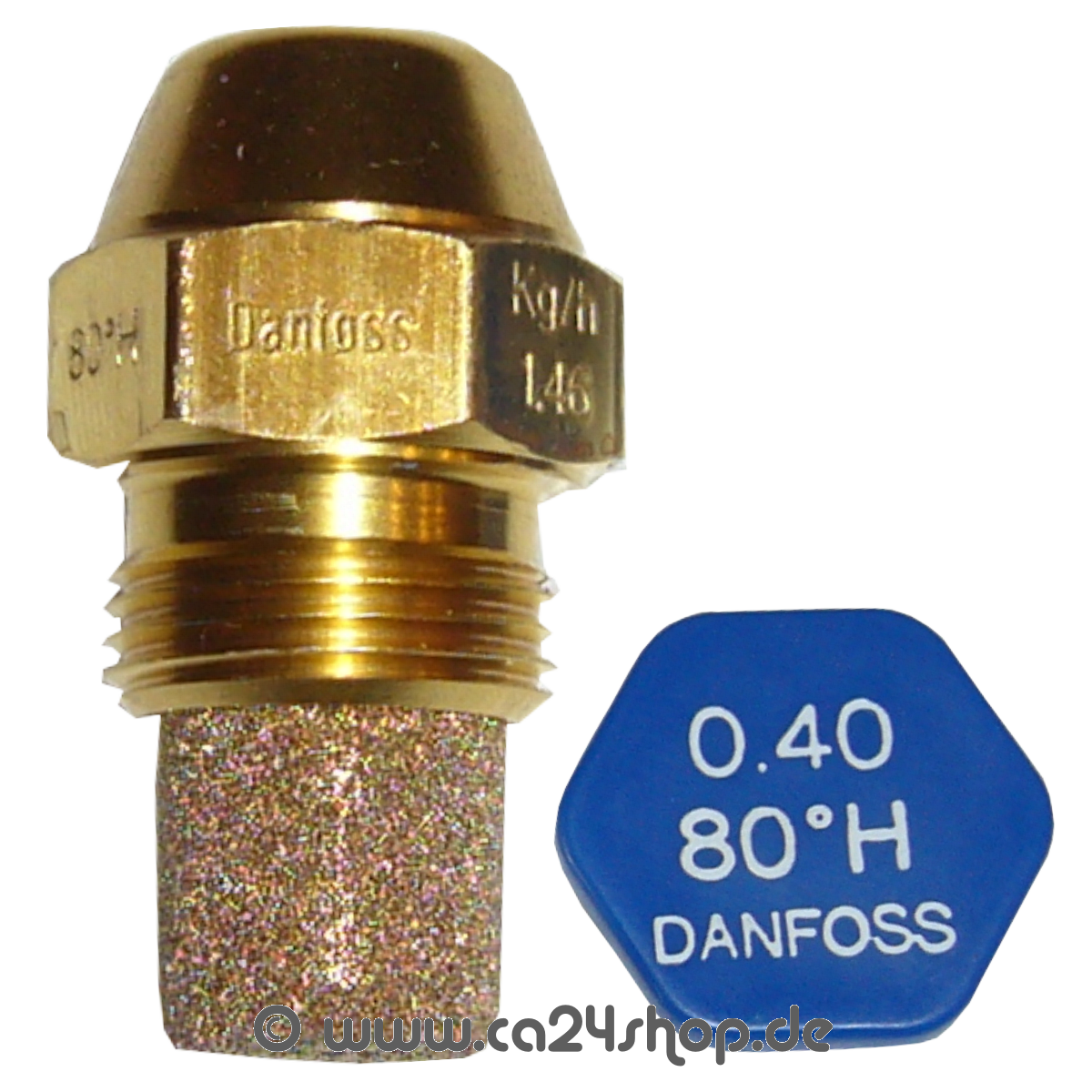 Danfoss S Düse Sprayer S Solido 60 – 1,46 Kg/h, Für Heizungsanlagen, Nur Durch Fachhandwerker Montieren