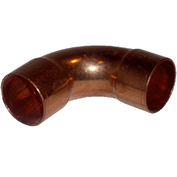 Kupfer Lötfitting Bogen 90°  ( i x i ) Typ 5002 a 18 mm