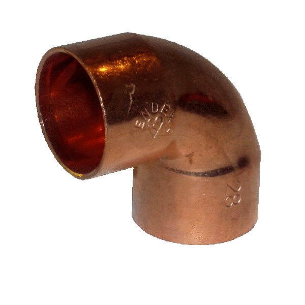 Kupfer Lötfitting Winkel 90° ( i x i ) Typ 5090 18 mm
