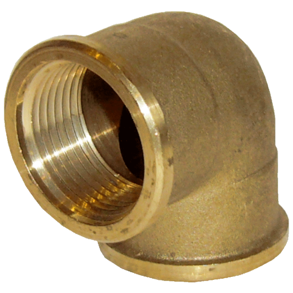 Rotguss Lötfitting Winkel 90° IG TYP 4090g