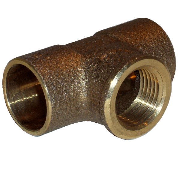 Rotguss Lötfitting T-Stück IG TYP 4130g
