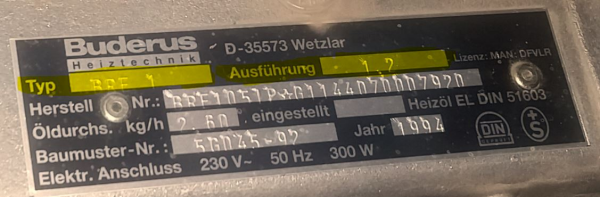 Mischsystem für Buderus BRE 1.4 HP 5883898