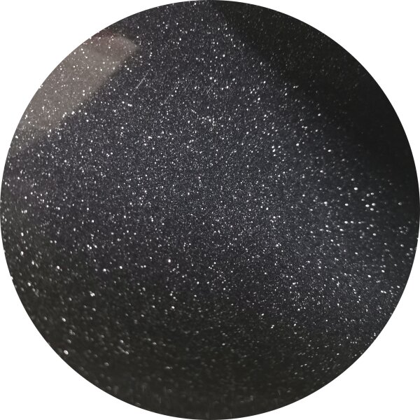 Schwarz Glitzer